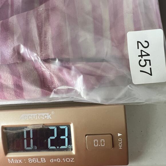 VTG Givenchy Pink Full Sheer Half Button Silk Tunic Top Cover Up Plus Size 14W - Picture 8 of 9